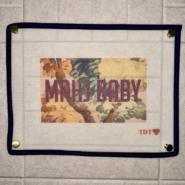 Mahj Baby Needlepoint Canvas from Tigre de Tartán