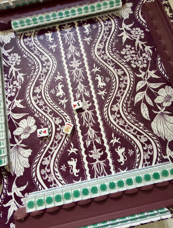 Domino Oxblood Mat from Tigre de Tartán