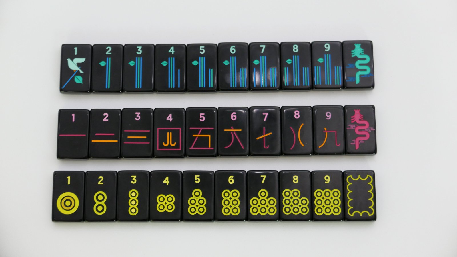 Mahj Pit Commuter Skinny travel mahjong tiles